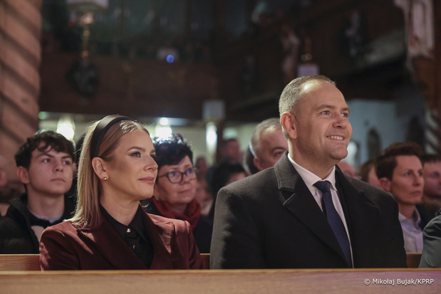 Para prezydencka na góralskim koncercie kolęd