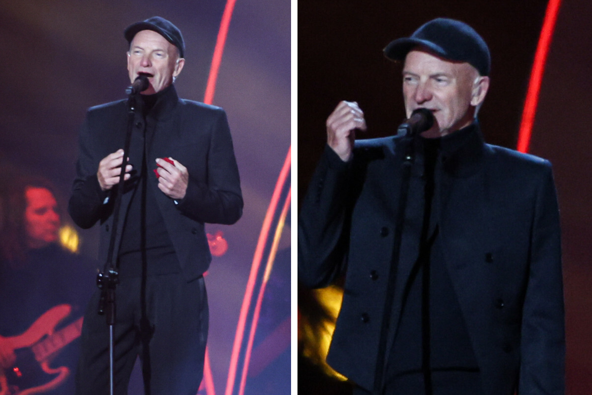 Sting na "Sylwestrze z Dwójką" bez playbacku i sztuczek skradł show. "Zakasował wszystkich"