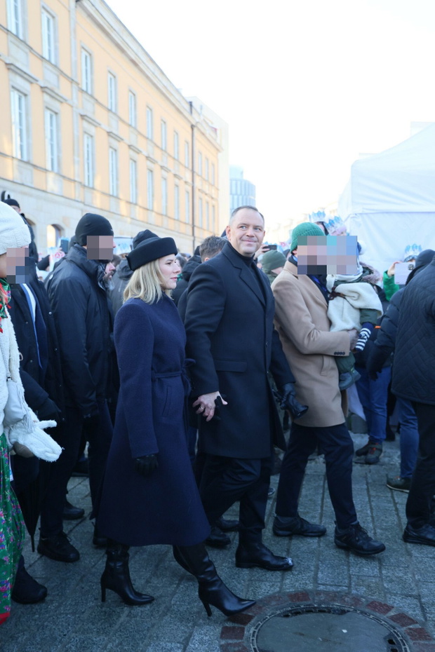 Para prezydencka wzięła udział w Orszaku Trzech Króli