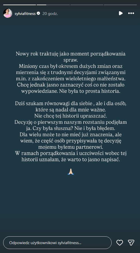 Wpis Sylwii Szostak