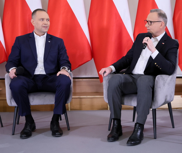 Karol Nawrocki i Andrzej Duda