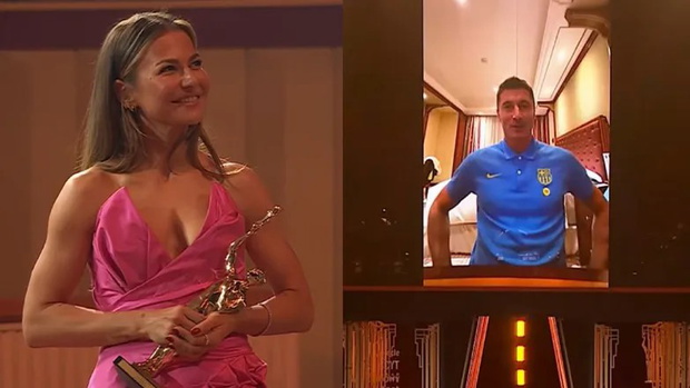 Anna Lewandowska na Gali Mistrzów Sportu