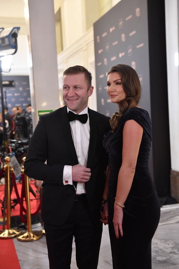 Jakub Błaszczykowski z żoną na Gali Mistrzów Sportu