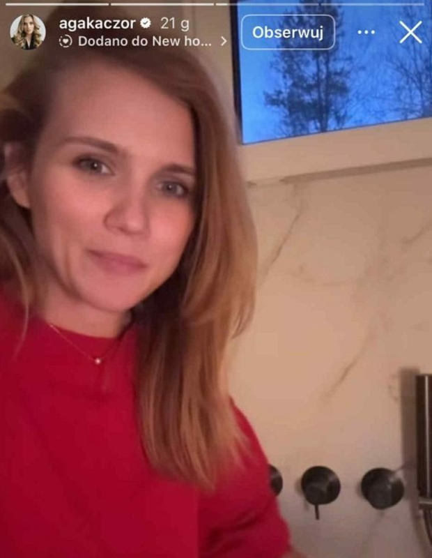 Agnieszka Kaczorowska pokazała łazienkę w nowym domu