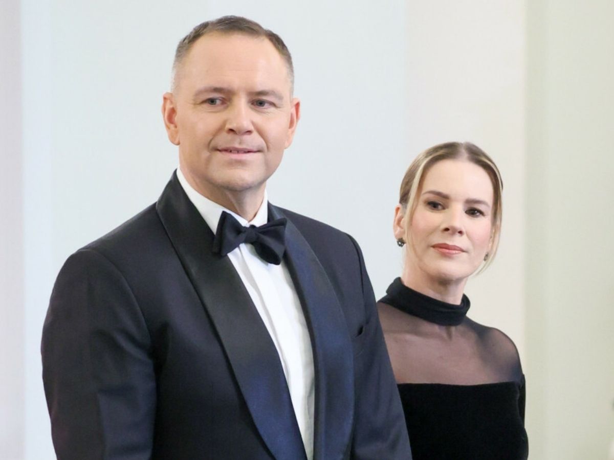 Wszyscy patrzyli tylko na Martę Nawrocką. Tak ubrana weszła na salony
