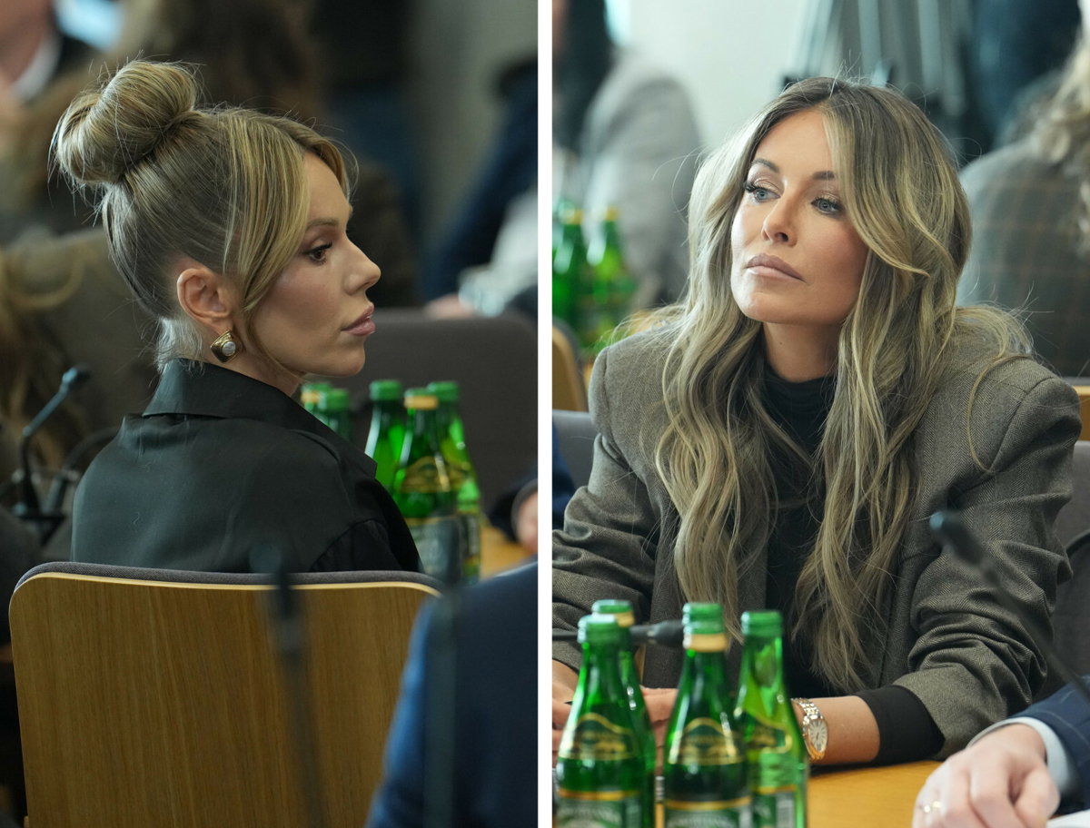 Doda i Małgorzata Rozenek razem w Sejmie, fot: Tomasz Jastrzebowski/REPORTER