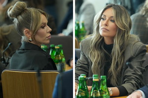 Doda i Małgorzata Rozenek razem w Sejmie, fot: Tomasz Jastrzebowski/REPORTER