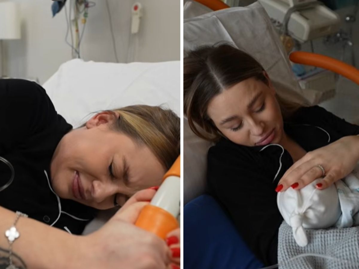 Andziaks pokazała nagranie z porodówki! "Chyba każdy na to czekał" fot. YouTube/Andziaks