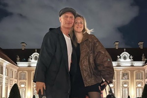 Michał Żebrowski przeszedł samego siebie. Tak ubrany pojawił się w górach