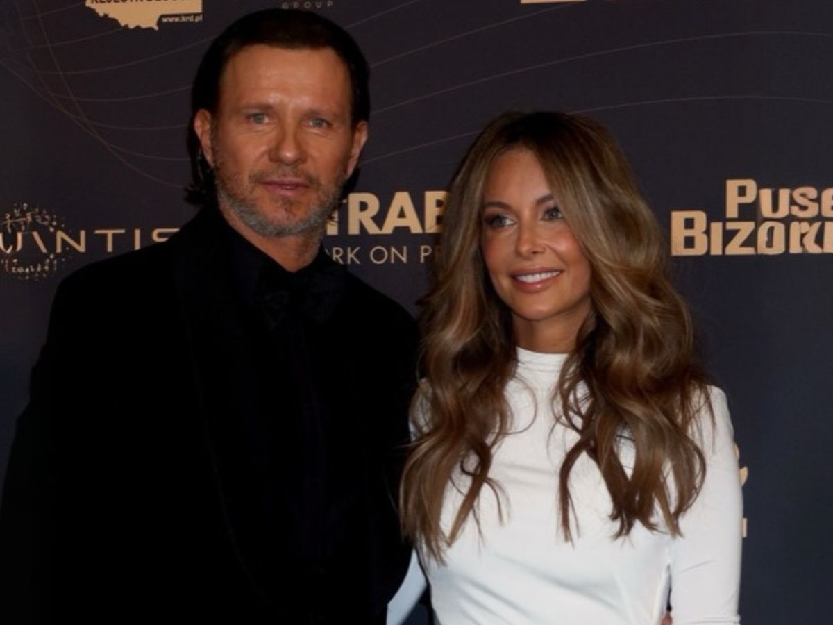 Małgorzata Rozenek w stylizacji "all white" olśniła na gali, ale wszyscy patrzą na jej fryzurę