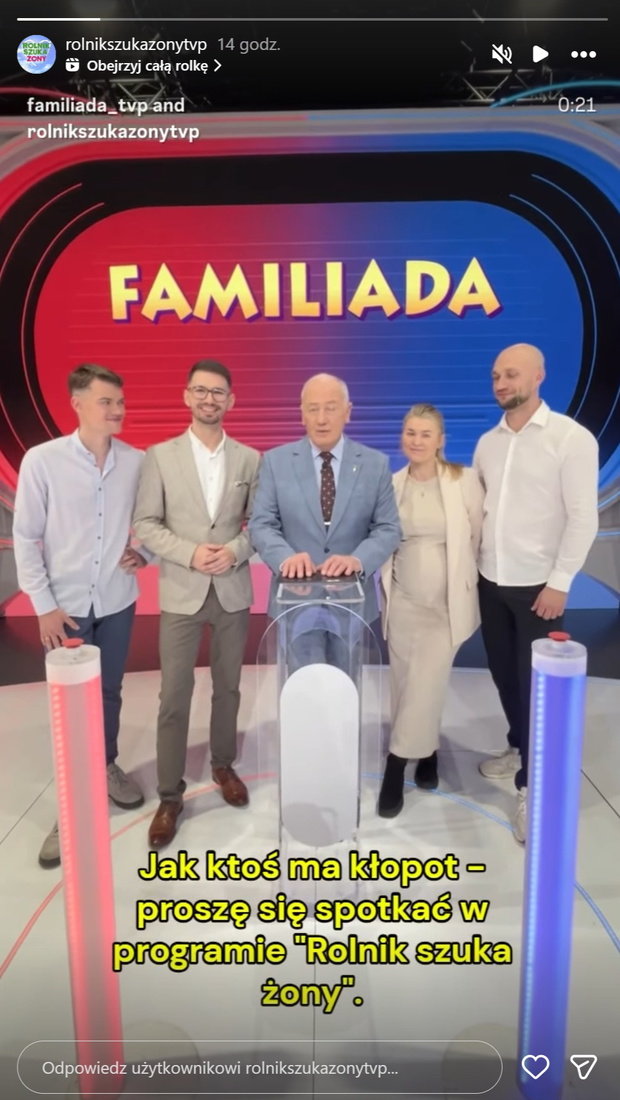 Uczestncy Rolnik szuka żony w Familiadzie