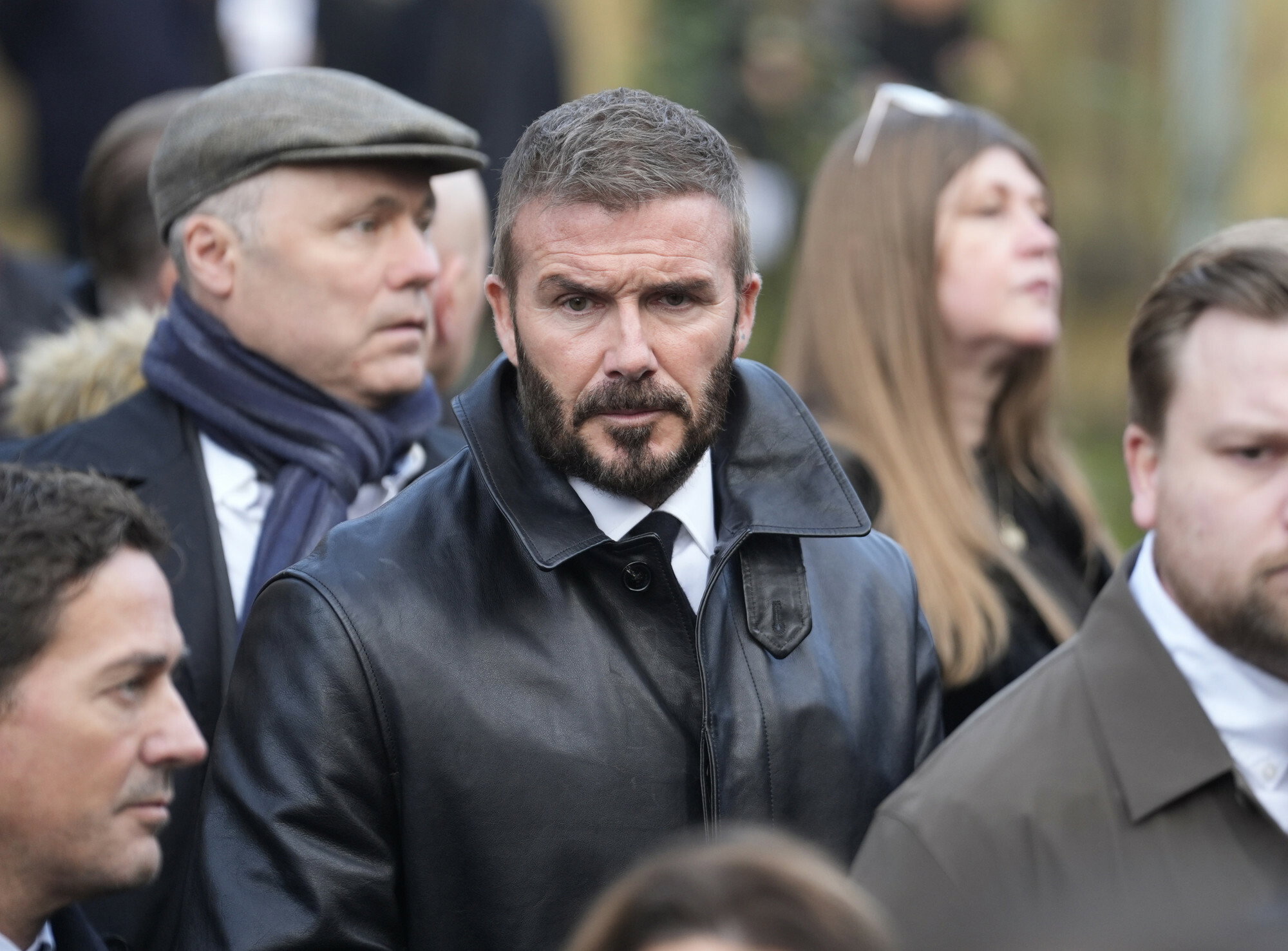 David Beckham widziany po oświadczeniu Brooklyna