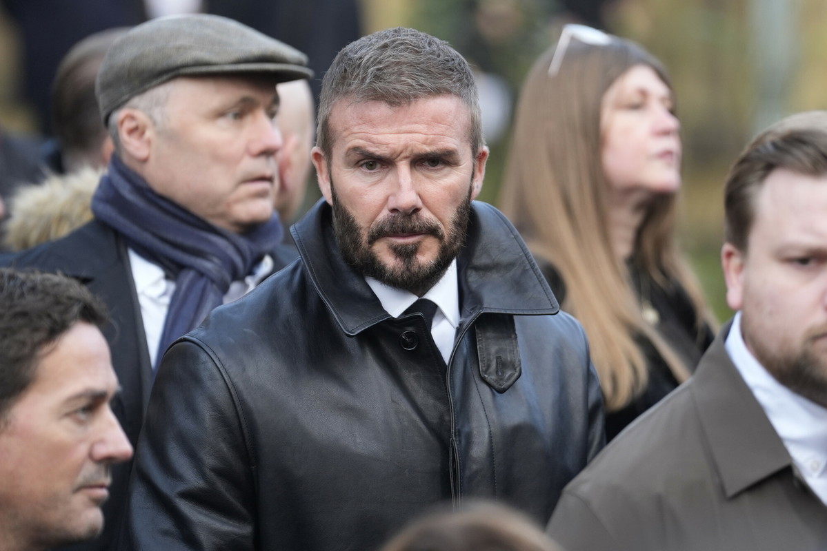 David Beckham widziany po oświadczeniu Brooklyna