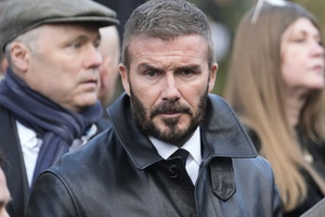 David Beckham widziany po oświadczeniu Brooklyna
