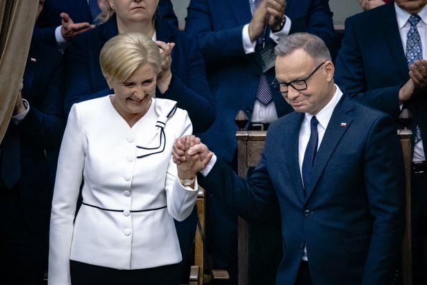 Andrzej i Agata Duda