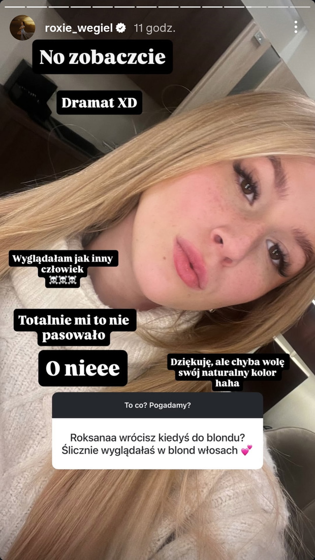 Relacja Roxie Węgiel