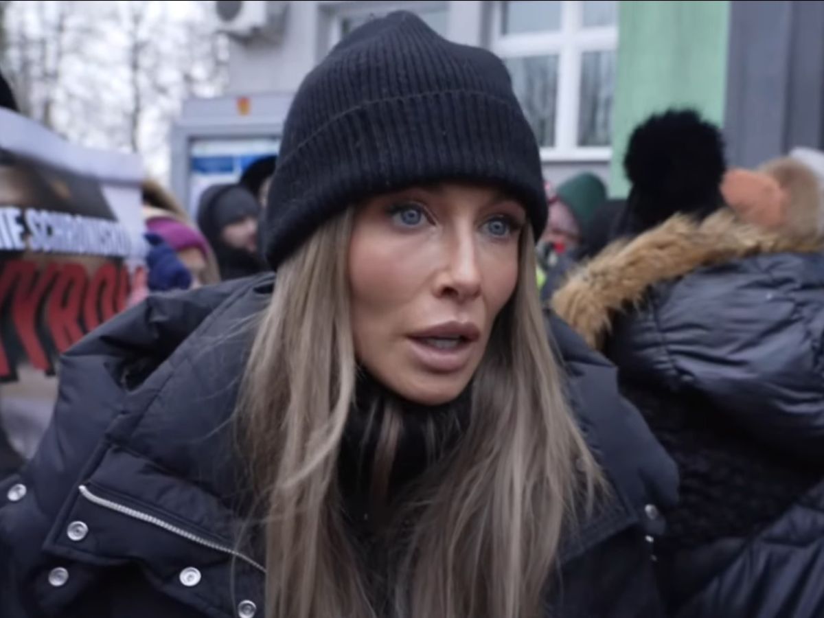 Małgorzata Rozenek przemówiła z protestu w Sobolewie