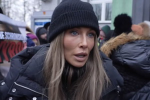 Małgorzata Rozenek przemówiła z protestu w Sobolewie