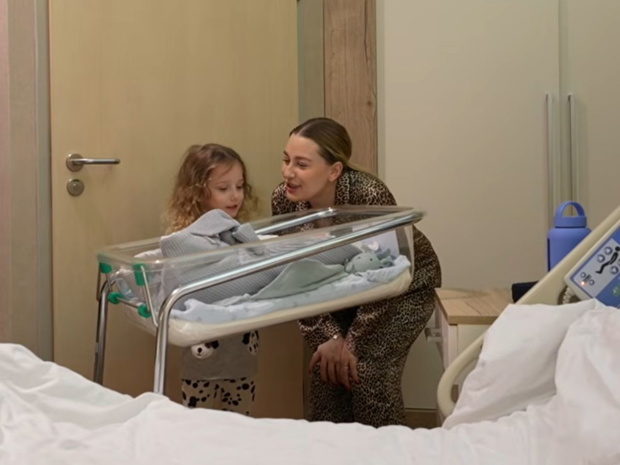 Andziaks z synkiem i córeczką