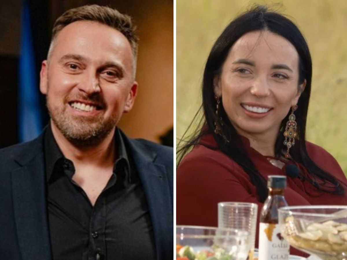 Agnieszka od Krzysztofa z "Rolnika" bawi się z Mateuszem od Basi