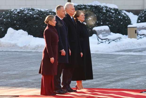 Marta Nawrocka skrytykowana za nietrafioną stylizację w Wilnie