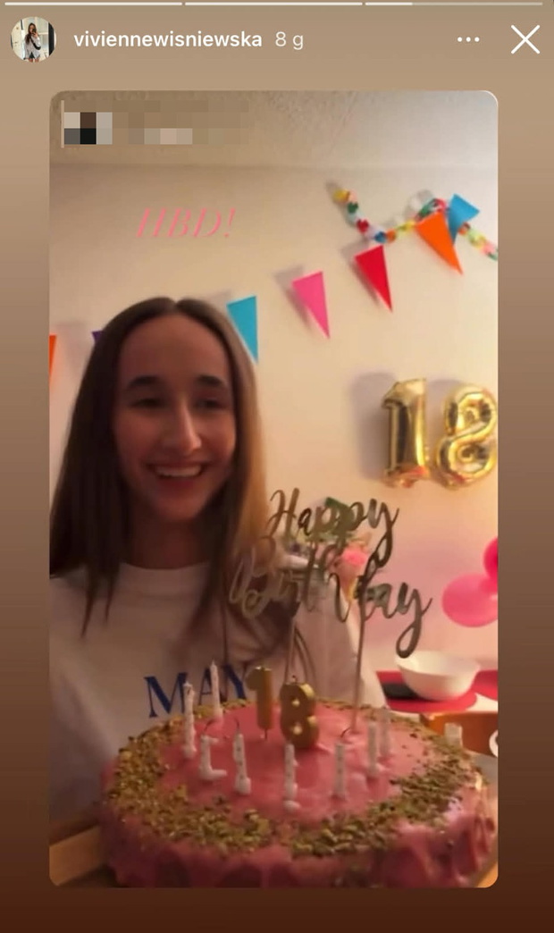 Najmłodsza córka Michała Wiśniewskiego skończyła 18 lat