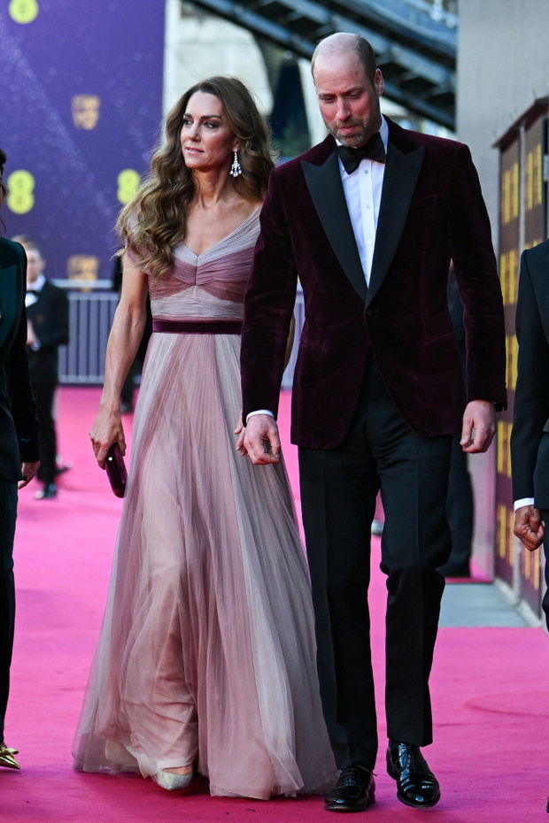 Wszyscy patrzyli tylko na nich. Księżna Kate i książę William zadali szyku na gali BAFTA 2026