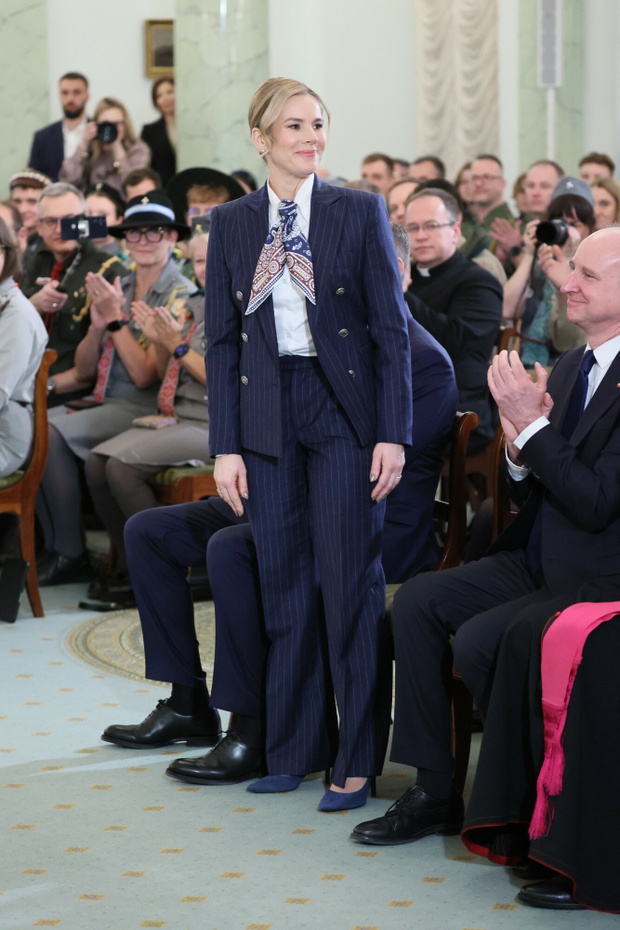 Marta Nawrocka znów skradła show