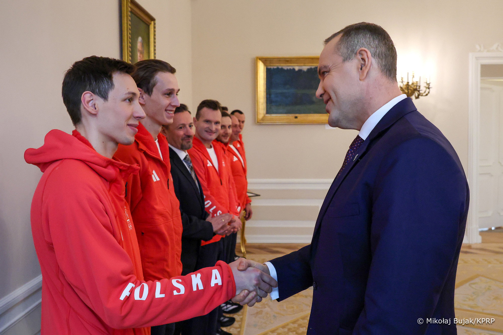 Kacper Tomasiak spotkał się z prezydentem. Odebrał klucze do mieszkania