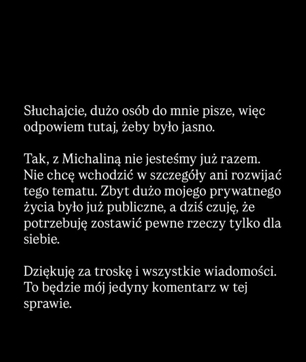 Akop Szostak i Michalina Zagórska odwołali ślub! to koniec