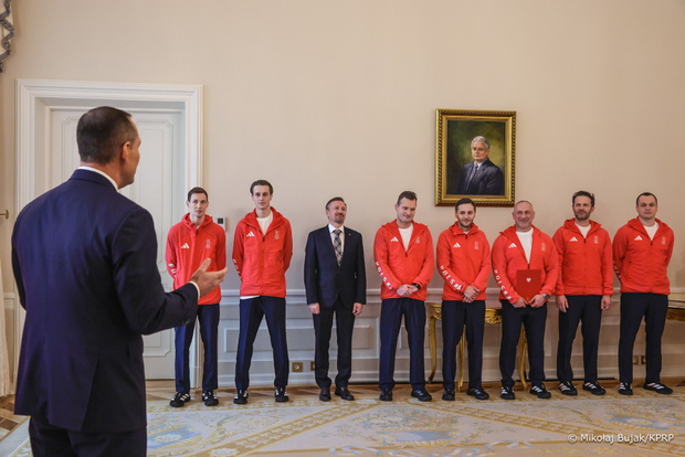 Kacper Tomasiak spotkał się z prezydentem. Odebrał klucze do mieszkania