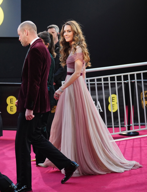 Wszyscy patrzyli tylko na nich. Księżna Kate i książę William zadali szyku na gali BAFTA 2026