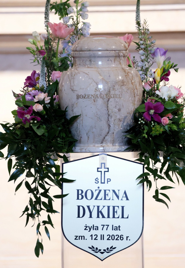 Pogrzeb Bożeny Dykiel