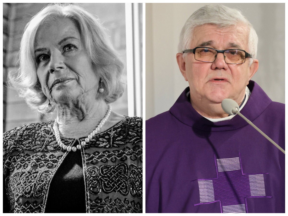 Ksiądz odczytał list rodziny Bożeny Dykiel. Poruszające słowa