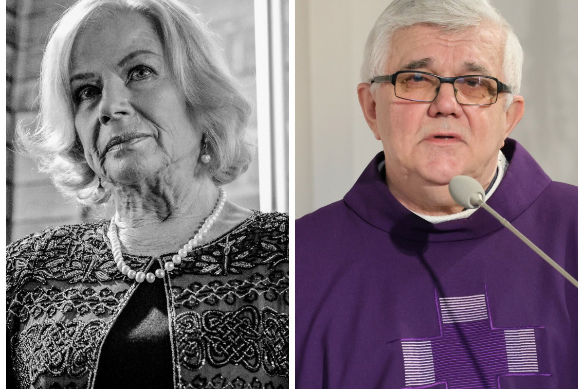 Ksiądz odczytał list rodziny Bożeny Dykiel. Poruszające słowa