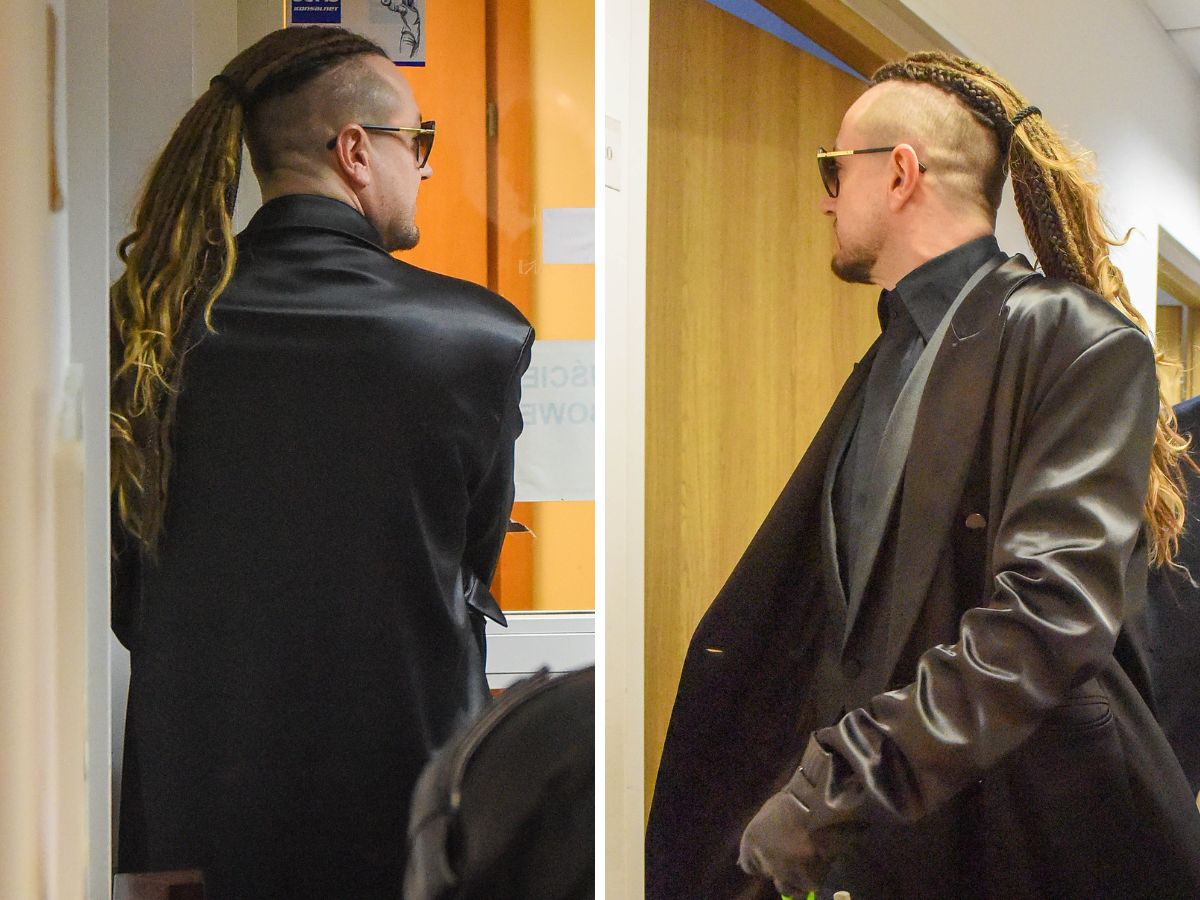 Zaskakująca scena z Aleksandrem Baronem po rozprawie rozwodowej! W taki sposób opuścił sąd