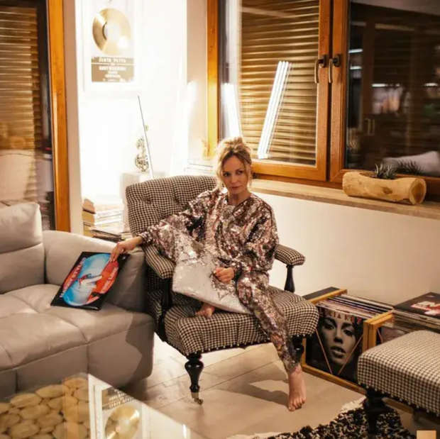 Tak wygląda salon Anny Wyszkoni fot. Instagram