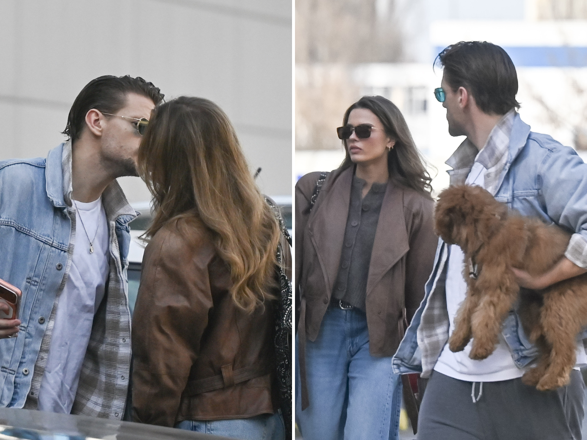Sebastian Fabijański i Julia Suryś w czułościach przed treningiem do "TzG". Przyłapali ich paparazzi