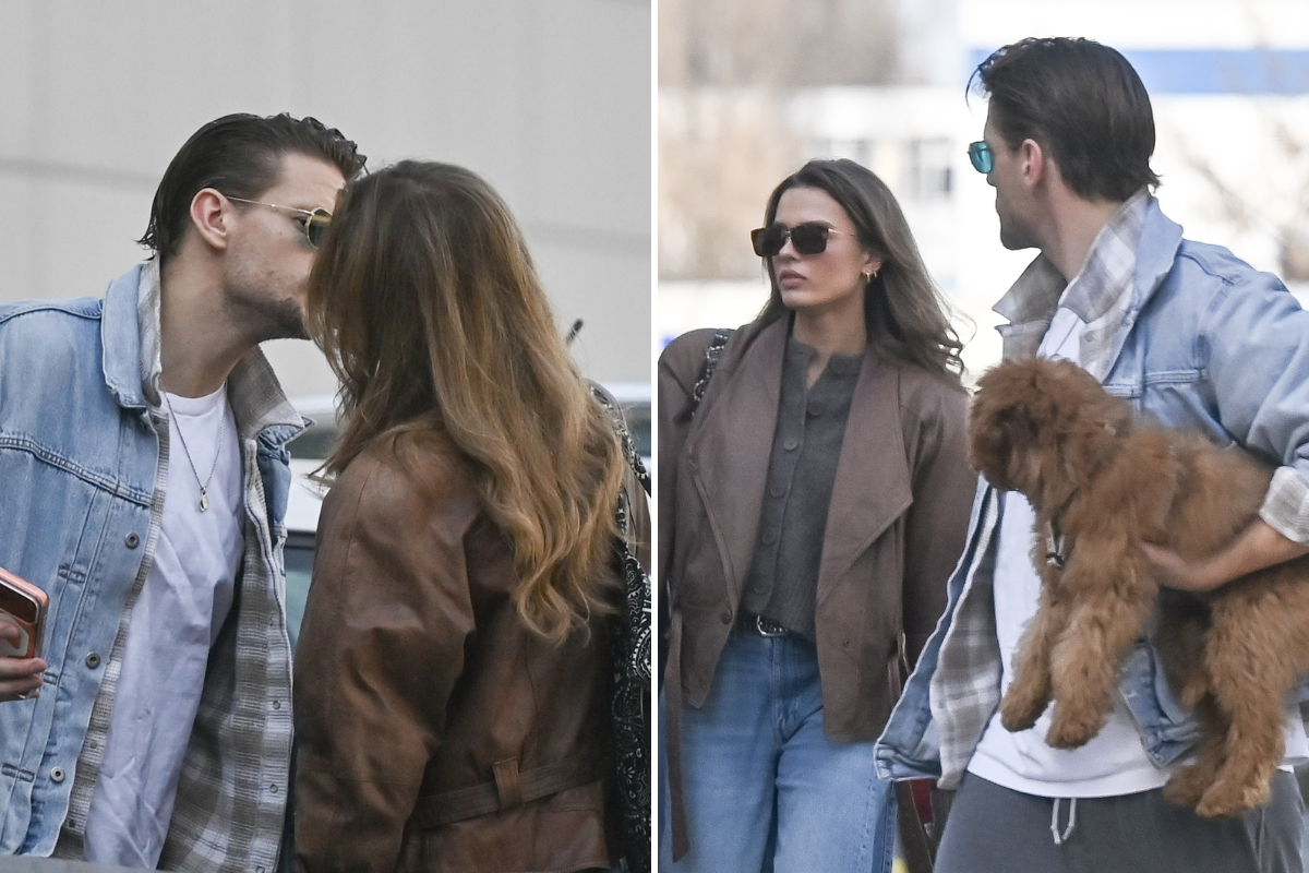 Sebastian Fabijański i Julia Suryś w czułościach przed treningiem do "TzG". Przyłapali ich paparazzi