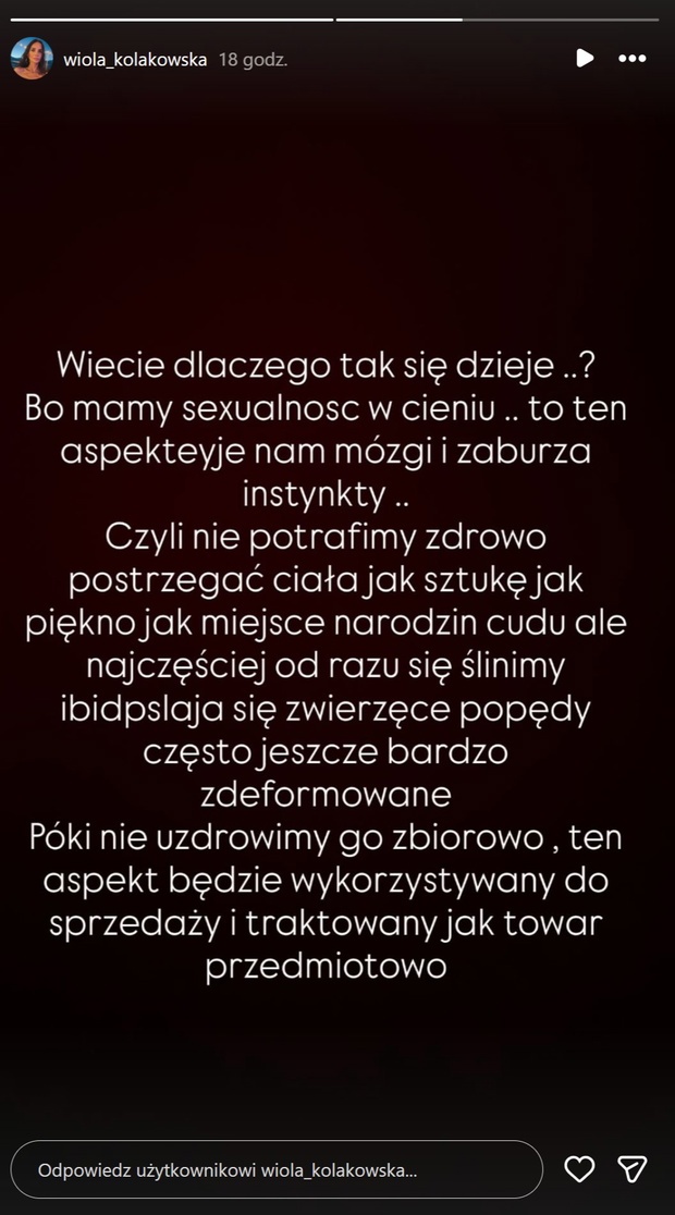 Viola Kołakowska uderza w Małgorzatę Rozenek i 'Królową Przetrwania'