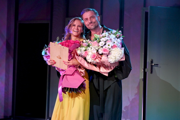Agnieszka Kaczorowska i Marcin Rogacewicz