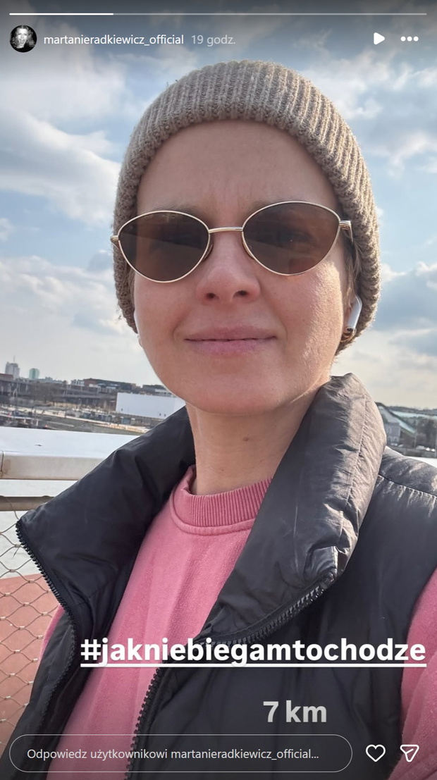 Marta Nieradkiewicz zmaga się z nowotworem