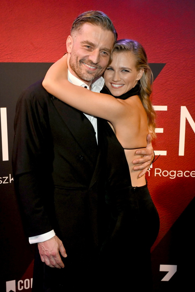 PAgnieszka Kaczorowska i Marcin Rogacewicz