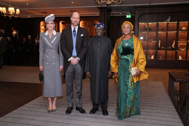 Kate i William powitali prezydenta Nigerii. Ten gest księżnej zwrócił uwagę