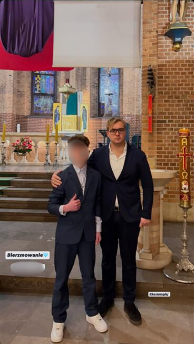 Kevin Mglej z bratem Roxie Węgie