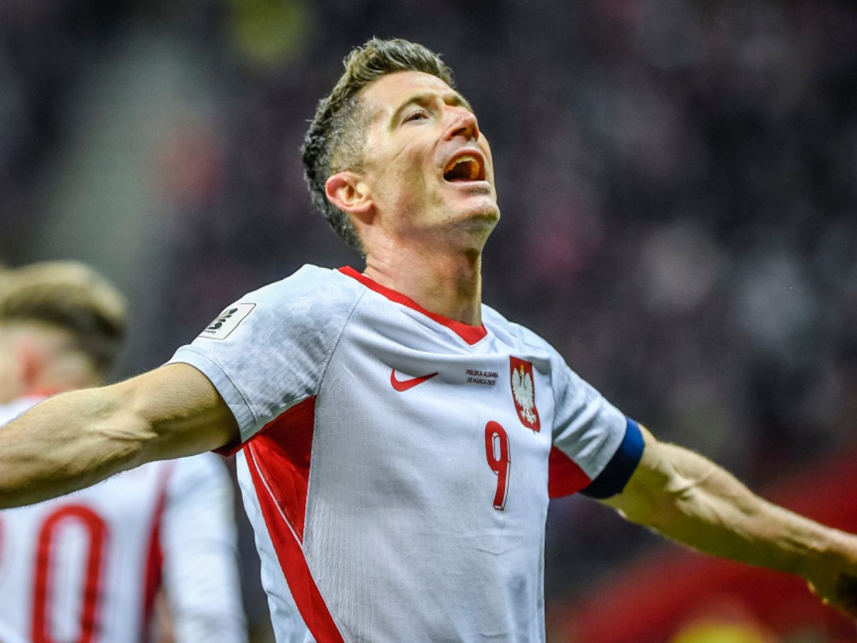 Robert Lewandowski nie ukrywał wzruszenia po meczu z Albanią