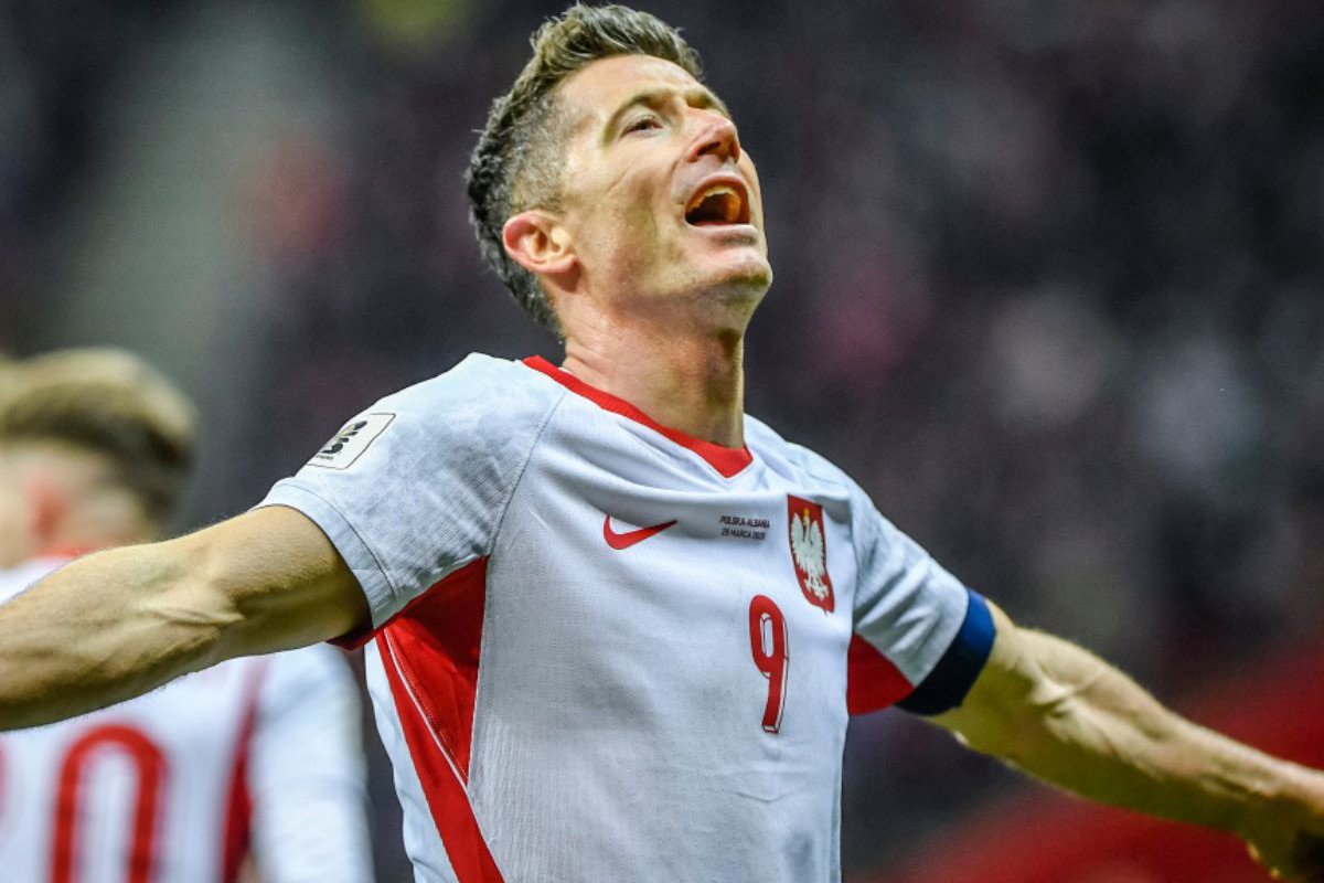Robert Lewandowski nie ukrywał wzruszenia po meczu z Albanią