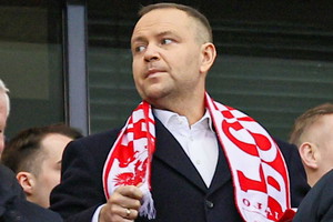 Tak zachował się Karol Nawrocki po meczu Polaków. Nagranie obiegło sieć