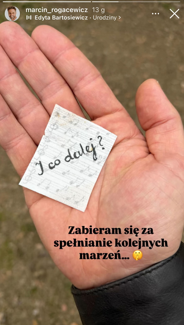 Tak Kaczorowska i Rogacewicz świętowali urodziny aktora