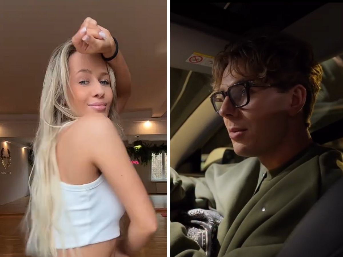 Niedawno przyłapali ich paparazzi. Teraz Bagi komentuje kuszące nagranie Tarnowskiej fot. TikTok @mtarnowska; Instagram @bginsky